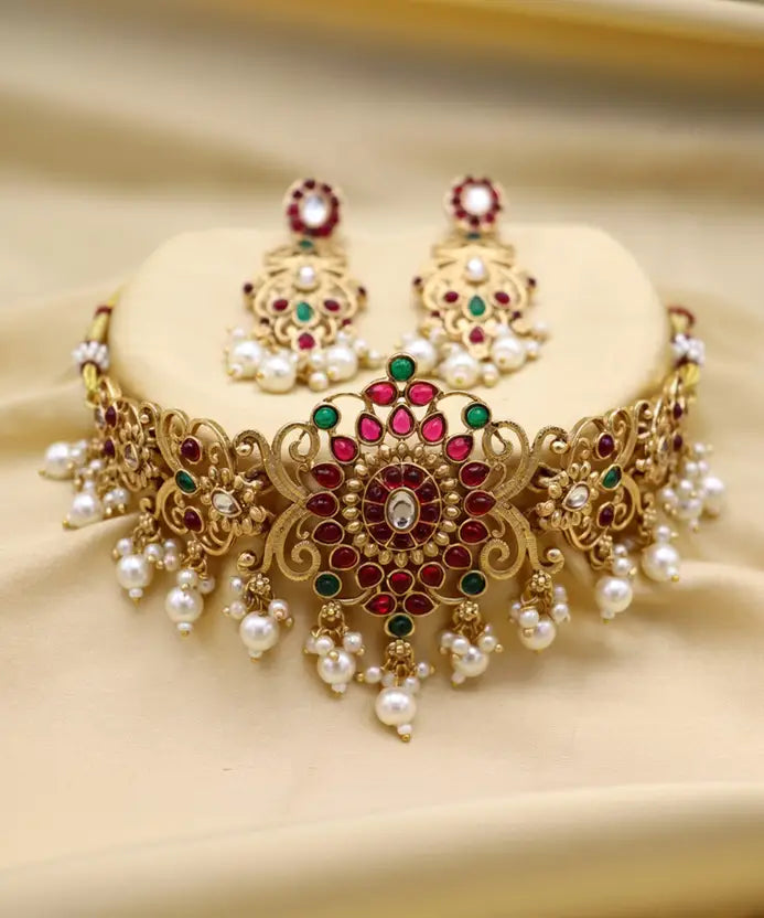 Vivanta Alloy Multicolor Jewel Set (Pack of 1)